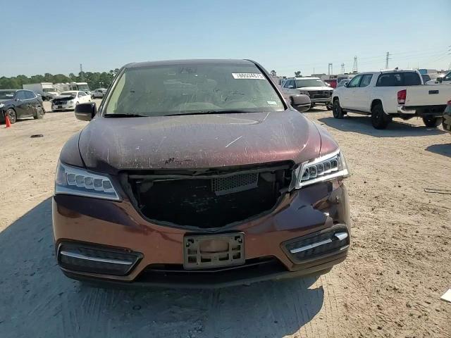 2015 Acura Mdx Technology VIN: 5FRYD3H47FB008802 Lot: 86534875