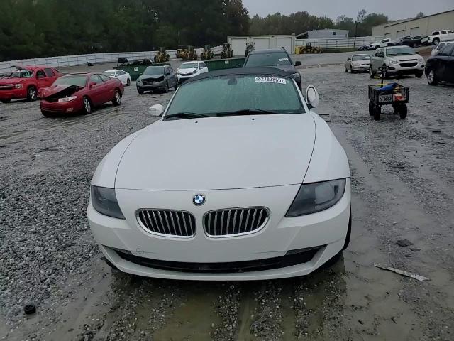 2008 BMW Z4 3.0 VIN: 4USBU335X8LW74747 Lot: 82783865