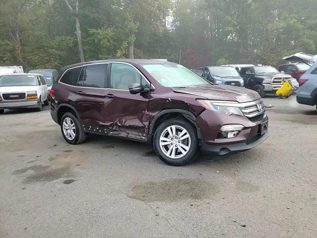 2017 Honda Pilot Lx VIN: 5FNYF6H11HB078138 Lot: 85137375