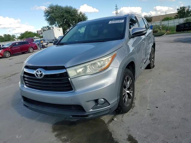 2016 Toyota Highlander Xle VIN: 5TDKKRFH9GS502873 Lot: 82503365