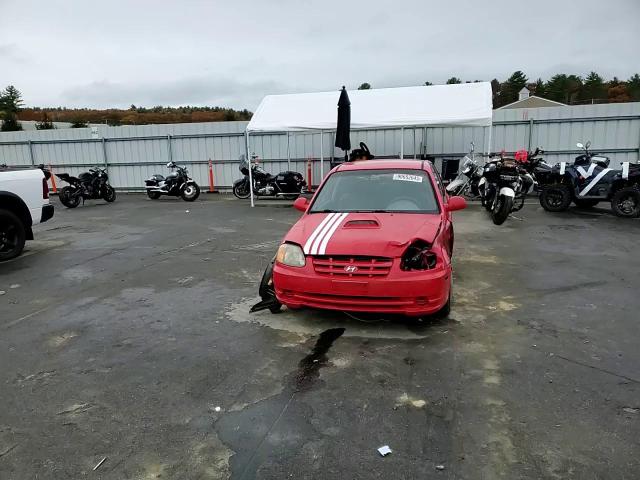 2005 Hyundai Accent Gs VIN: KMHCG35C35U361800 Lot: 90652645