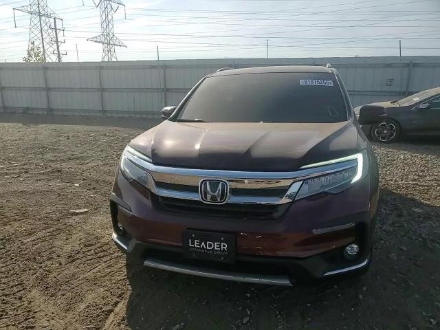 2019 Honda Pilot Elite VIN: 5FNYF6H00KB092840 Lot: 81975255