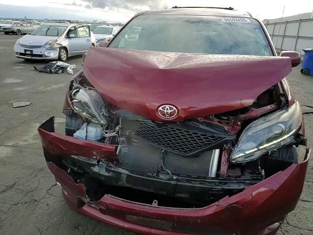 2017 Toyota Sienna Se VIN: 5TDXZ3DC6HS832283 Lot: 86593455