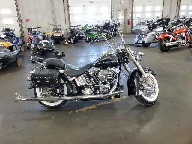 2017 Harley-Davidson Flstn Softail Deluxe VIN: 1HD1JDV10HB046114 Lot: 85923725