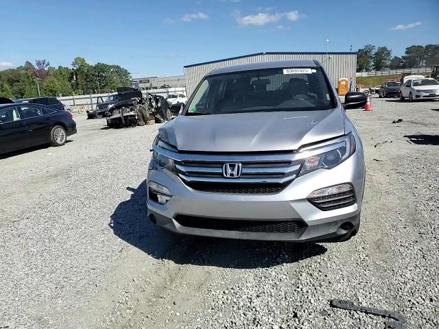 2017 Honda Pilot Lx VIN: 5FNYF5H10HB039616 Lot: 85095925
