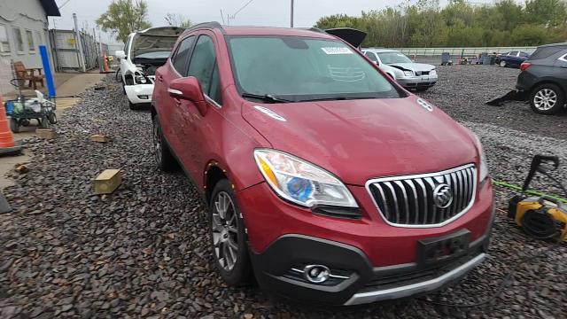 2016 Buick Encore Sport Touring VIN: KL4CJ1SM8GB584690 Lot: 85924255
