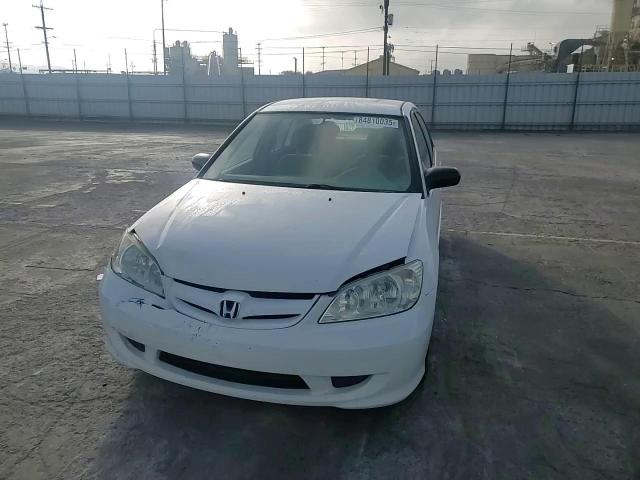 2005 Honda Civic Lx VIN: 2HGES16555H593397 Lot: 84810035