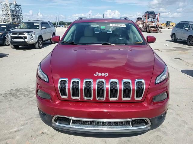 2015 Jeep Cherokee Limited VIN: 1C4PJMDS8FW510374 Lot: 85599985