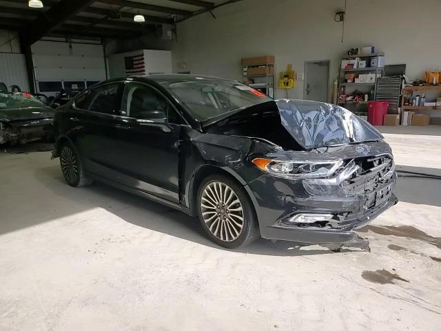 2018 Ford Fusion Titanium/Platinum VIN: 3FA6P0D96JR124134 Lot: 91062205