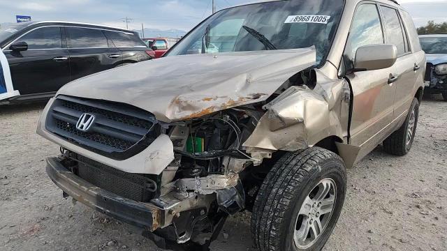 2005 Honda Pilot Exl VIN: 5FNYF18655B000214 Lot: 89681005