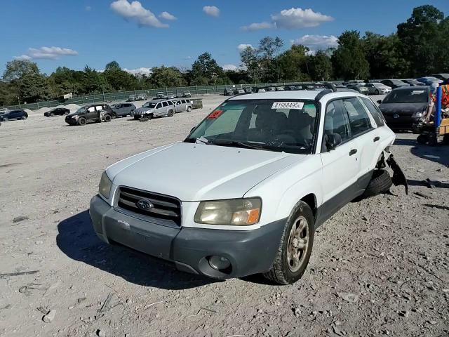 2003 Subaru Forester VIN: JF1GG296X3G807009 Lot: 81988495