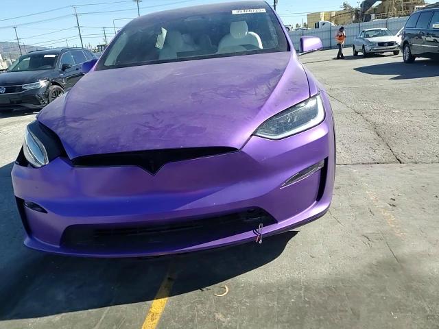 2023 Tesla Model X VIN: 7SAXCBE63PF418338 Lot: 85400725