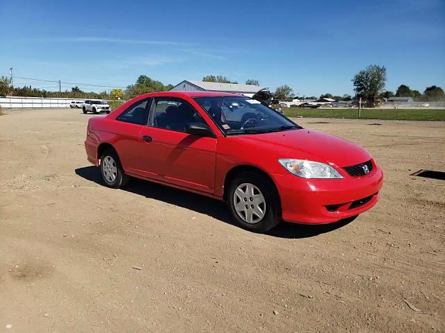 2004 Honda Civic Dx Vp VIN: 1HGEM22124L029162 Lot: 85102735