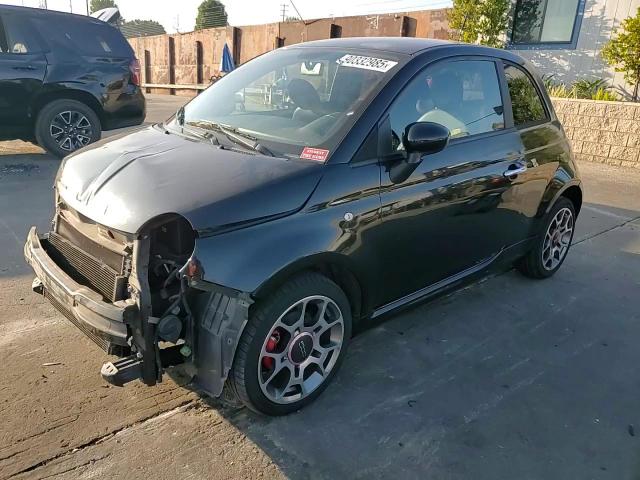 2012 Fiat 500 Sport VIN: 3C3CFFBR1CT115633 Lot: 90332985