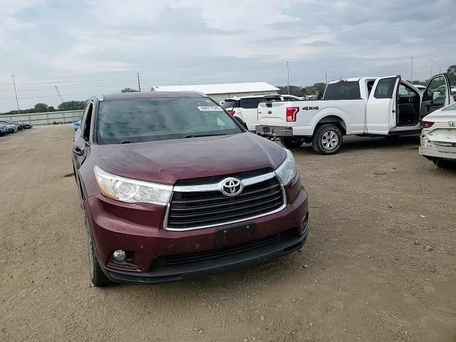2016 Toyota Highlander Xle VIN: 5TDJKRFH4GS295840 Lot: 84817545
