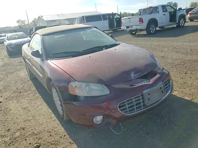 2002 Chrysler Sebring Lxi VIN: 1C3EL55R02N168362 Lot: 82434335