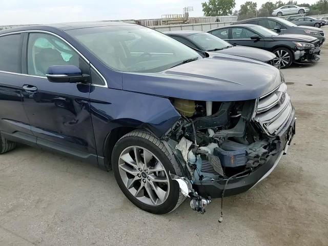 2016 Ford Edge Titanium VIN: 2FMPK4K99GBC61918 Lot: 86496735