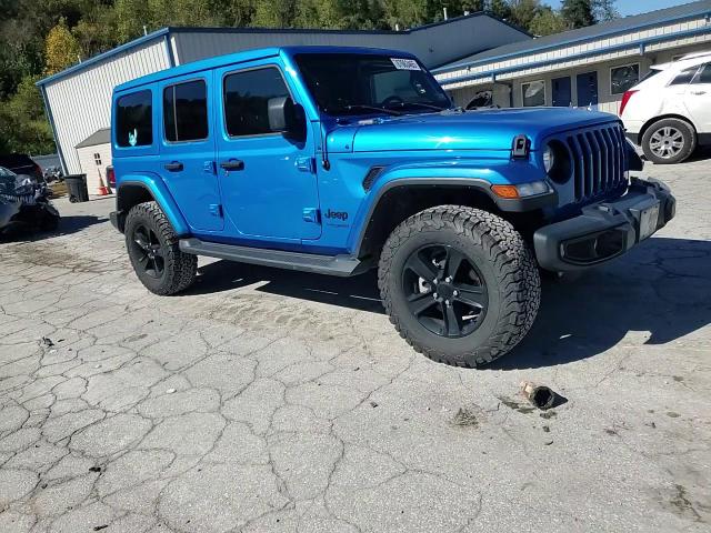 2022 Jeep Wrangler Unlimited Sahara VIN: 1C4HJXEGXNW105521 Lot: 87063465
