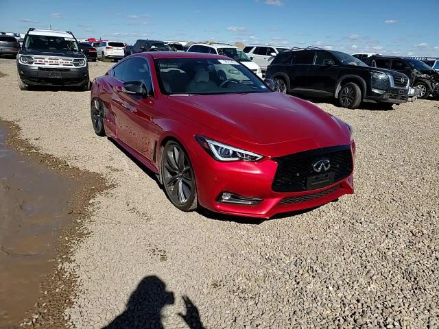 2022 Infiniti Q60 Red Sport 400 VIN: JN1FV7LK8NM660520 Lot: 90478675
