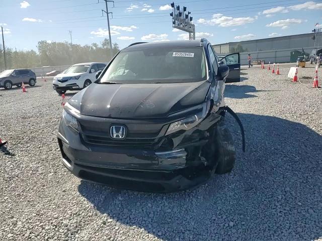2022 Honda Pilot Se VIN: 5FNYF6H20NB001927 Lot: 85352845