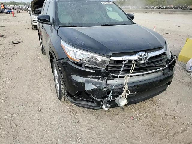 2015 Toyota Highlander Limited VIN: 5TDDKRFH1FS105312 Lot: 86123725