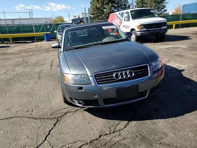 2005 Audi A4 Quattro Cabriolet VIN: WAUDT48H85K015297 Lot: 85420565