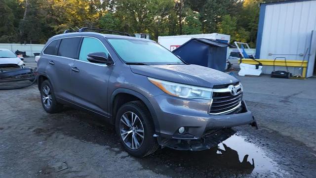 2016 Toyota Highlander Xle VIN: 5TDKKRFH0GS503247 Lot: 89579335