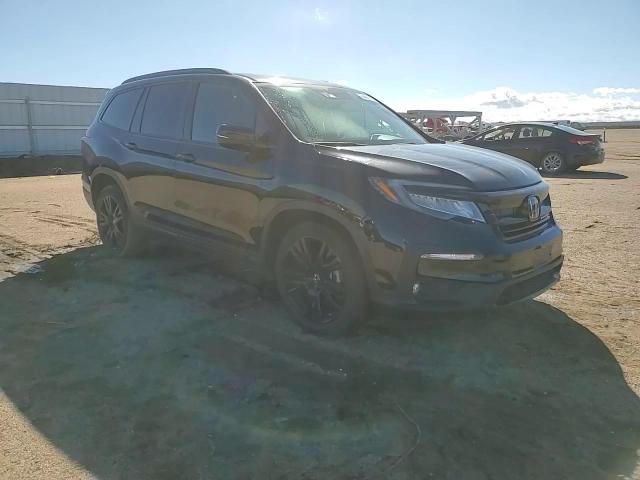 2021 Honda Pilot Black VIN: 5FNYF6H79MB027839 Lot: 82452135
