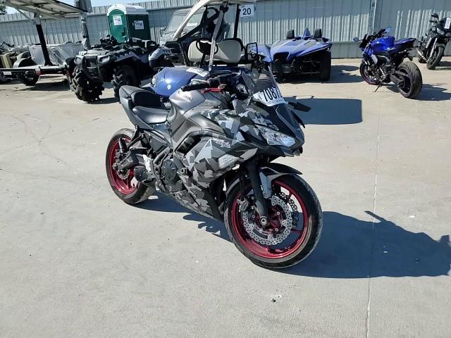 2021 Kawasaki Ex650 N VIN: ML5EXEN16MDA34875 Lot: 70872825