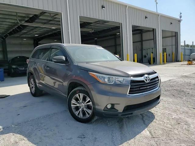 2015 Toyota Highlander Xle VIN: 5TDJKRFH1FS127328 Lot: 81989285