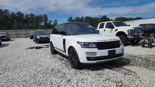 2017 Land Rover Range Rover Hse VIN: SALGS2FV2HA329742 Lot: 84617935