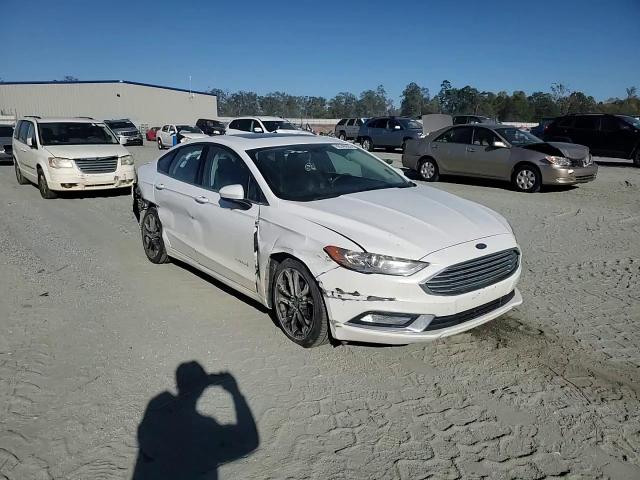 2018 Ford Fusion Se Hybrid VIN: 3FA6P0LUXJR206213 Lot: 89549625