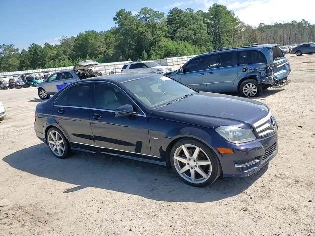 2012 Mercedes-Benz C 250 VIN: WDDGF4HB5CA603962 Lot: 83840845