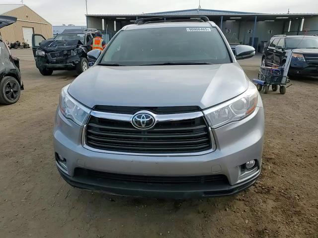 2016 Toyota Highlander Limited VIN: 5TDDKRFH2GS224858 Lot: 90908465