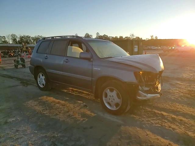 2005 Toyota Highlander Limited VIN: JTEDP21A350050510 Lot: 90590135