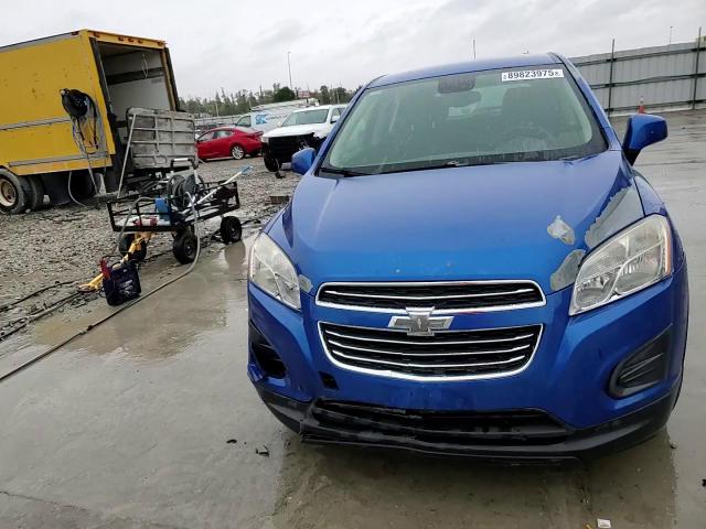 2015 Chevrolet Trax Ls VIN: KL7CJKSB9FB239481 Lot: 89823975