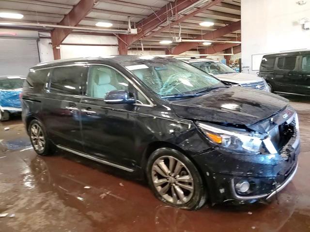 2017 Kia Sedona Sxl VIN: KNDME5C14H6278977 Lot: 90395585
