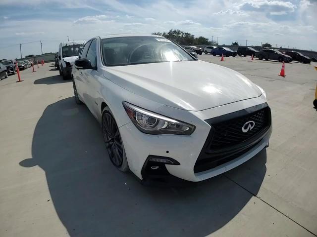 2018 Infiniti Q50 Red Sport 400 VIN: JN1FV7APXJM461428 Lot: 86551045