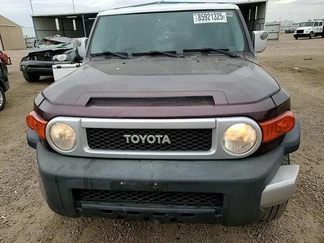 2007 Toyota Fj Cruiser VIN: JTEBU11F870096231 Lot: 85921325