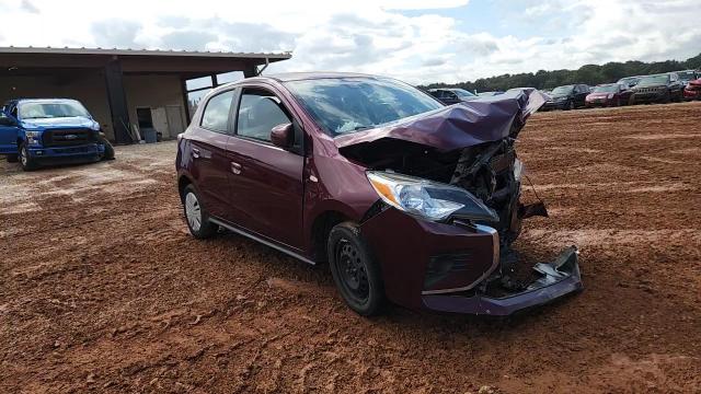 2021 Mitsubishi Mirage Es VIN: ML32AUHJXMH000642 Lot: 85462755