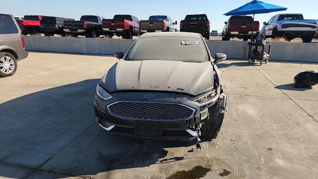 2019 Ford Fusion Titanium VIN: 3FA6P0D95KR154551 Lot: 86128965