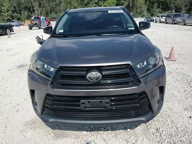 2019 Toyota Highlander Se VIN: 5TDKZRFH6KS322433 Lot: 87110945