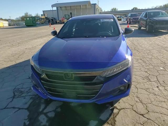 2021 Honda Accord Sport VIN: 1HGCV1F34MA043487 Lot: 89711145