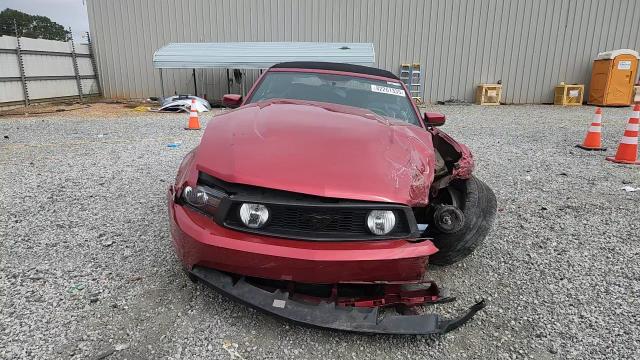 2010 Ford Mustang Gt VIN: 1ZVBP8FH1A5141158 Lot: 82261335