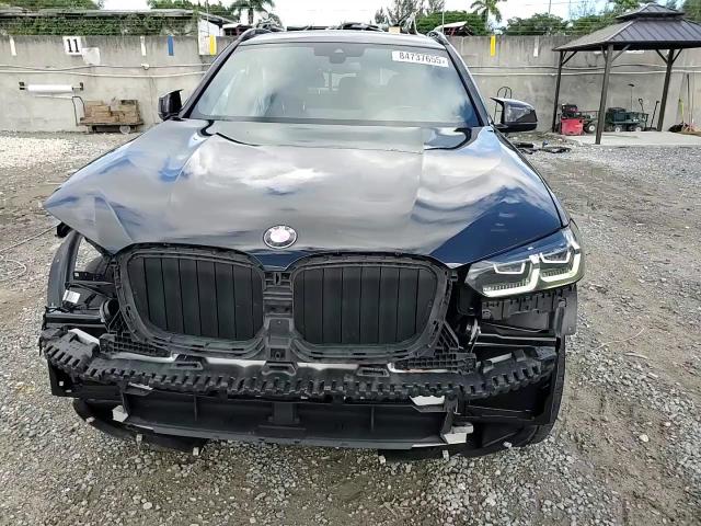2022 BMW X3 Sdrive30I VIN: 5UX43DP06N9K26342 Lot: 84737655