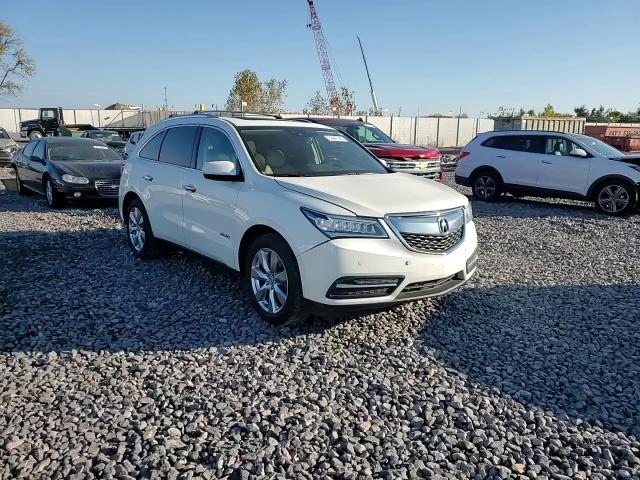 2016 Acura Mdx Advance VIN: 5FRYD4H96GB048243 Lot: 86447985