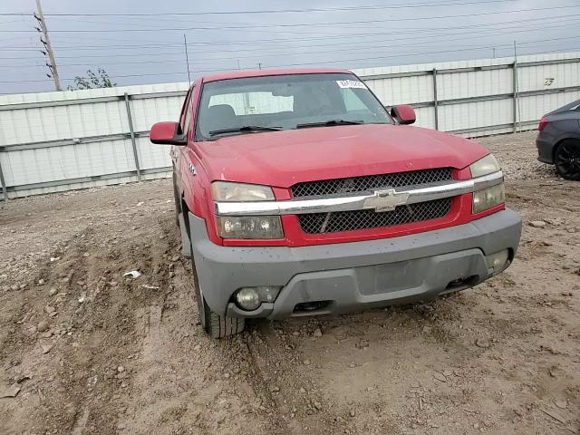 2002 Chevrolet Avalanche K1500 VIN: 3GNEK13T32G173416 Lot: 82410295