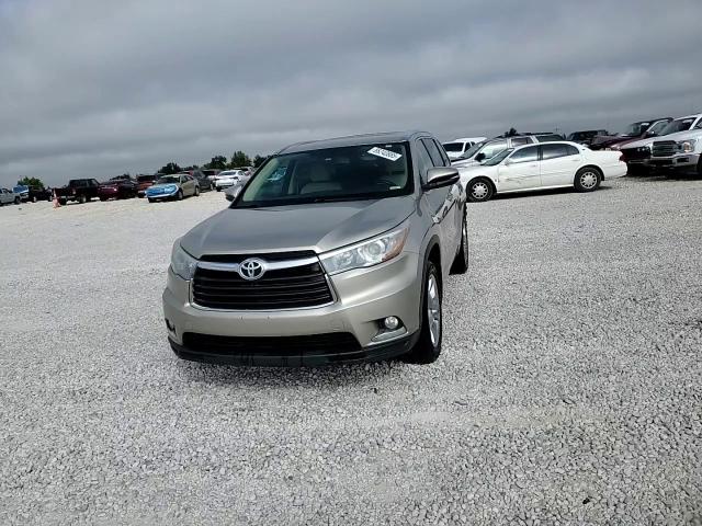 2015 Toyota Highlander Limited VIN: 5TDDKRFH5FS119830 Lot: 86240885