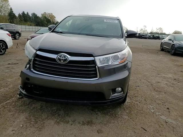 2015 Toyota Highlander Limited VIN: 5TDDKRFH6FS121943 Lot: 85426885
