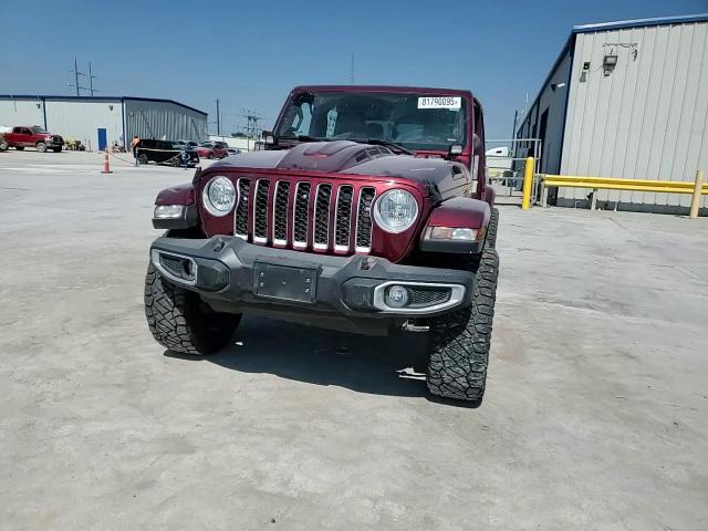 2021 Jeep Gladiator Overland VIN: 1C6HJTFG2ML519116 Lot: 81790095